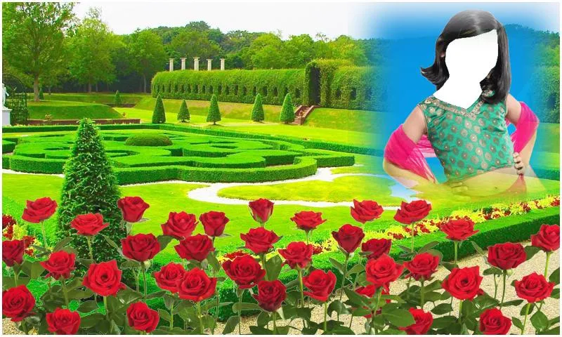 Garden Photo Frames - عکس برنامه موبایلی اندروید