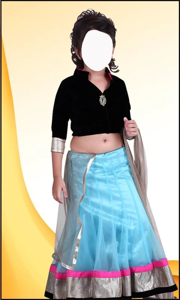 Girls Kids Lehenga Choli Suits - Image screenshot of android app