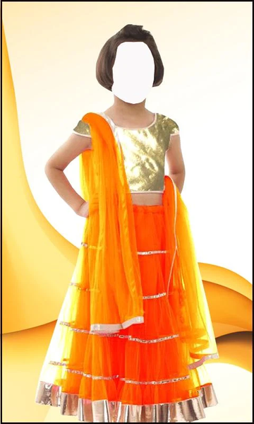 Girls Kids Lehenga Choli Suits - Image screenshot of android app