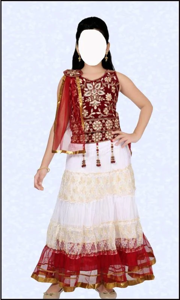 Girls Kids Lehenga Choli Suits - Image screenshot of android app