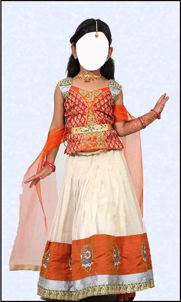 Girls Kids Lehenga Choli Suits - Image screenshot of android app