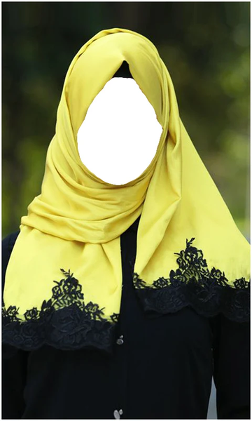 Hijab Women Photo Suit - Image screenshot of android app