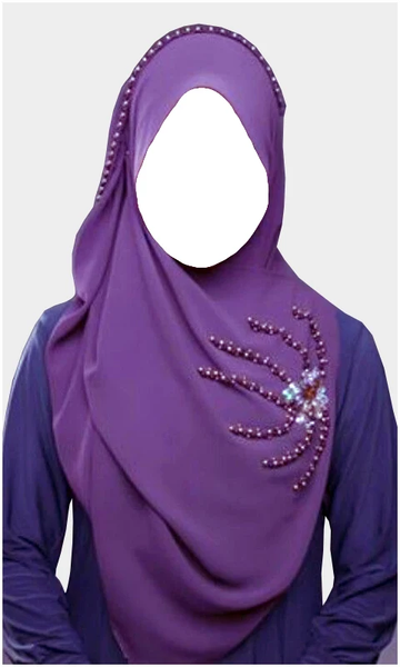 Hijab Women Photo Suit - Image screenshot of android app