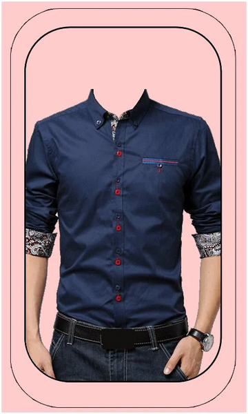 Men Shirt Photo Suits - Image screenshot of android app