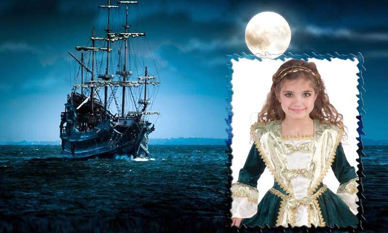 Night Moon Photo Frames - Image screenshot of android app