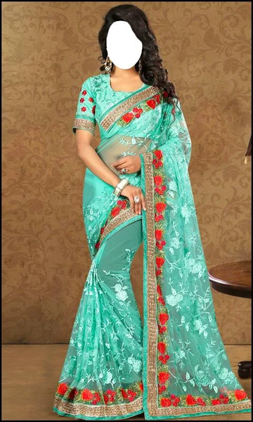 Party Wear Women Sarees Pics - Image screenshot of android app