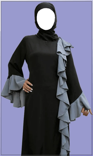 Women Burqa Photo Suit - Image screenshot of android app