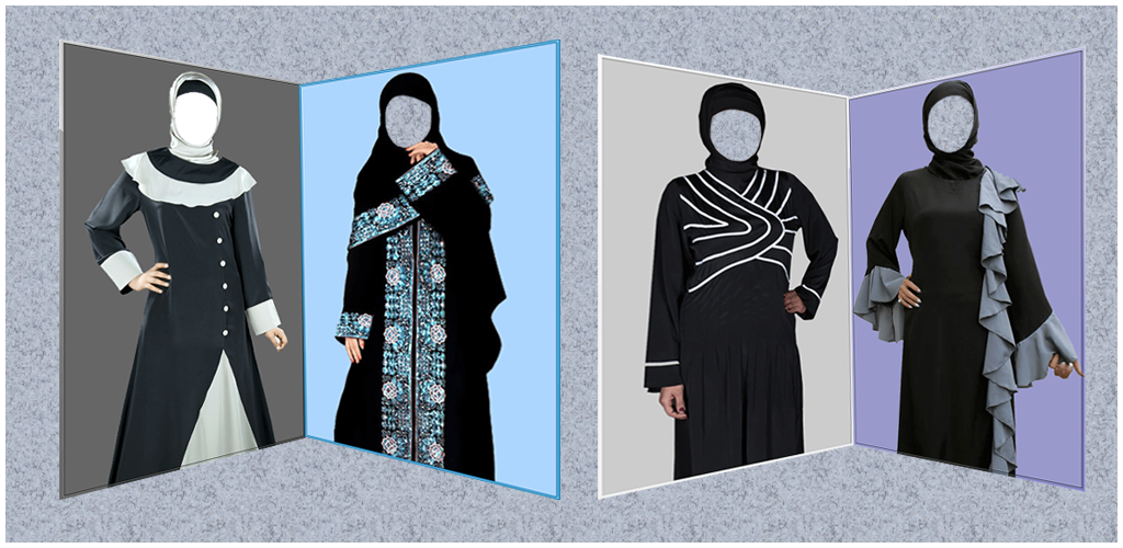 Women Burqa Photo Suit - Image screenshot of android app