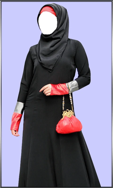 Women Burqa Photo Suit - Image screenshot of android app