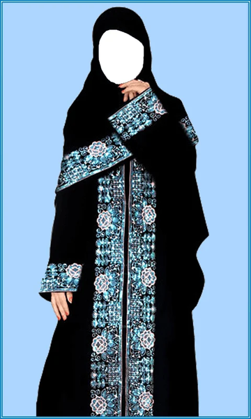 Women Burqa Photo Suit - Image screenshot of android app
