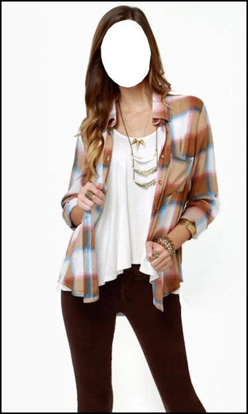 Women with Jeans Photo Frames - Image screenshot of android app