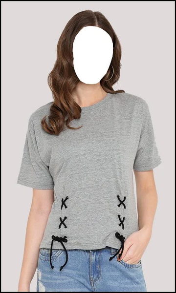 Women with Jeans Photo Frames - Image screenshot of android app