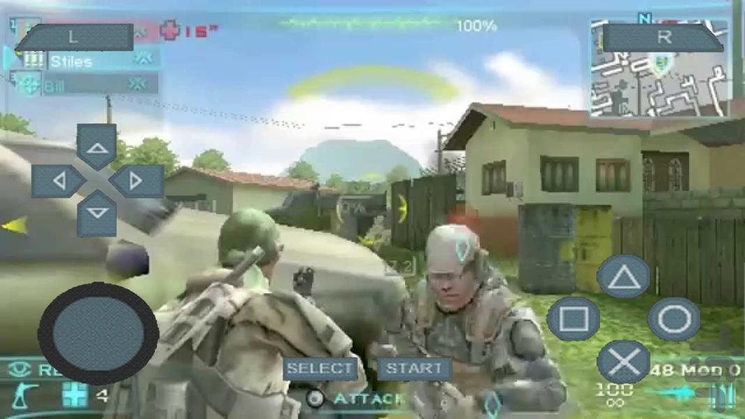 شبح ریکون 2: جنگجوی پیشرفته - Gameplay image of android game