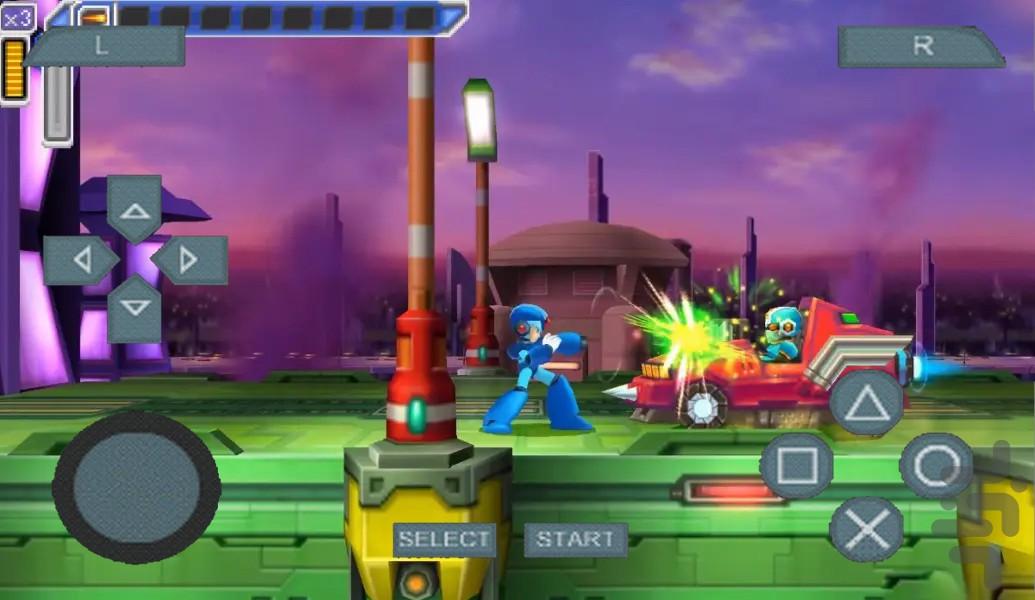 megaman hunter x - Gameplay image of android game