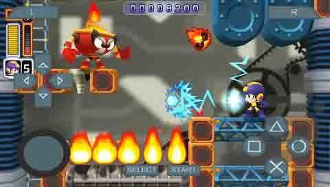 mega man powered up - Gameplay image of android game