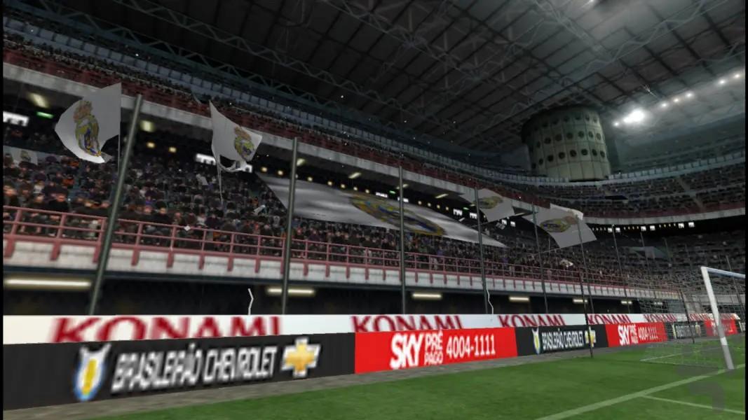 بازی pes 2018 دوربین PS 4 - Gameplay image of android game