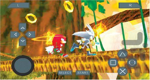 sonic rivals two - Gameplay image of android game