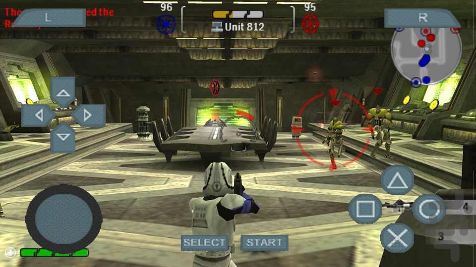 جنگ ستارگان : انفجار اسکاردان - Gameplay image of android game