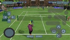 virtua tennis world - Gameplay image of android game