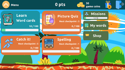 Learn Animals English Words - عکس برنامه موبایلی اندروید