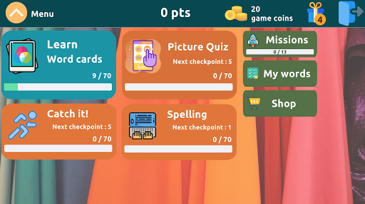 Learn Clothes in English - عکس برنامه موبایلی اندروید