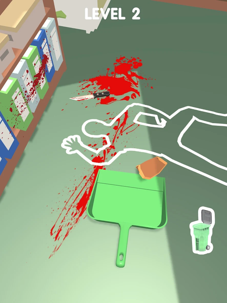 Murder Cleanup - Gameplay image of android game