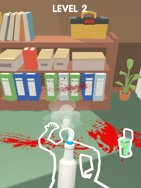 Murder Cleanup - Gameplay image of android game
