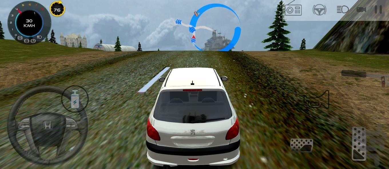 سبقت آزاد: شهر زیبا - عکس بازی موبایلی اندروید