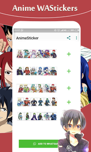 Anime Stickers : WAStickers For Whatsapp for Android - Download | Cafe  Bazaar