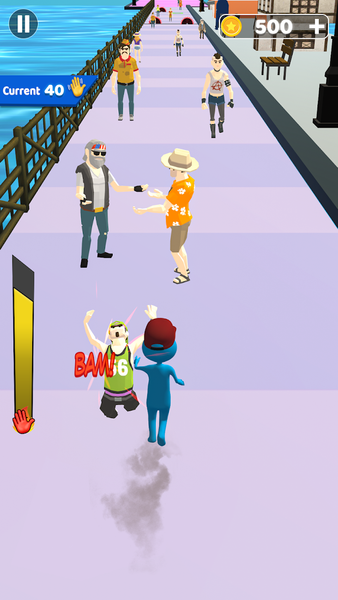 Slap and Run Master - Gameplay image of android game