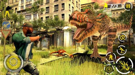 Dinosaur Hunting Simulator Jurassic Dino Attack - Gameplay image of android game