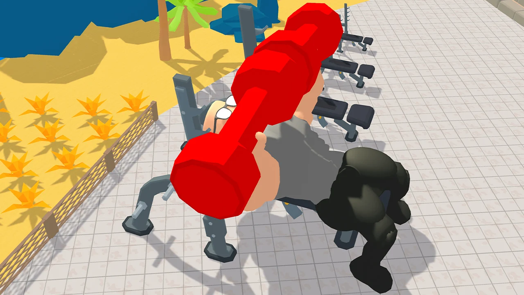 Muscle Up: Idle Lifting Game - Gameplay image of android game