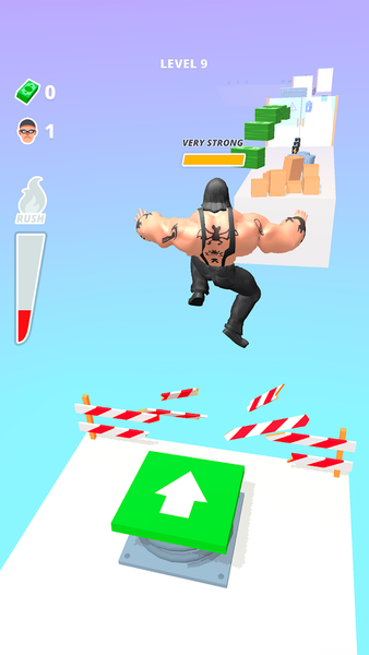Muscle Rush - Smash Running - Gameplay image of android game
