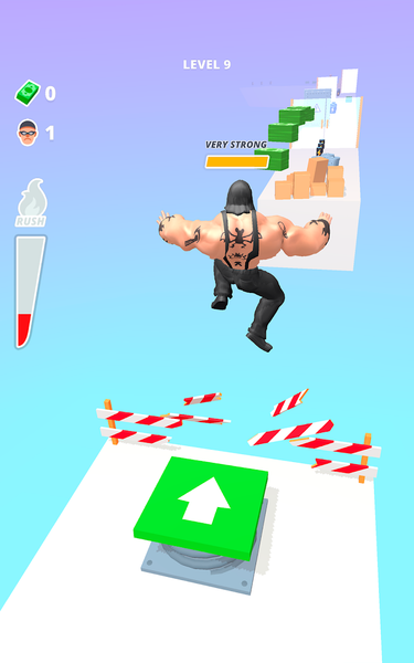 Muscle Rush - Smash Running - Gameplay image of android game