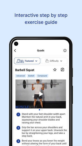 MuscleWiki: Workout & Fitness - عکس برنامه موبایلی اندروید