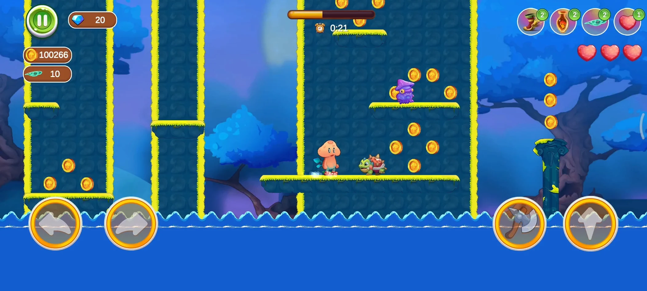 Mushroom war: Jungle Adventure - عکس برنامه موبایلی اندروید