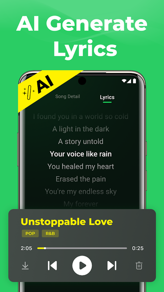 AI Music Generator - Image screenshot of android app