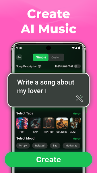 AI Music Generator - Image screenshot of android app
