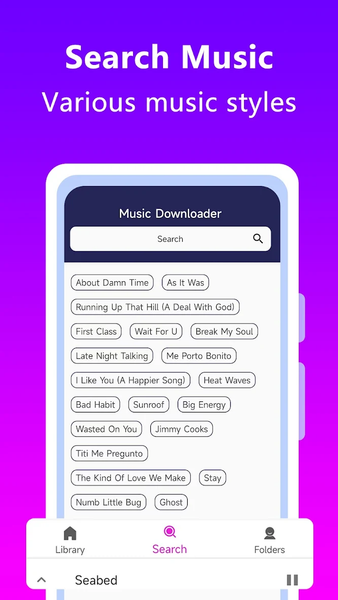 Music Downloader MP3 Download - عکس برنامه موبایلی اندروید