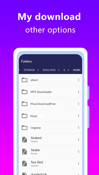 Music Downloader MP۳ Download - عکس برنامه موبایلی اندروید