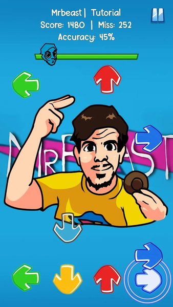 FNF Music: Mix Beat Battle - Gameplay image of android game