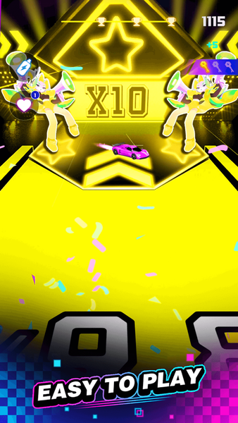 Rhythm Racer Music Go - عکس بازی موبایلی اندروید