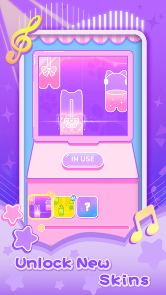 Dream Notes: Cute Music Game - Gameplay image of android game
