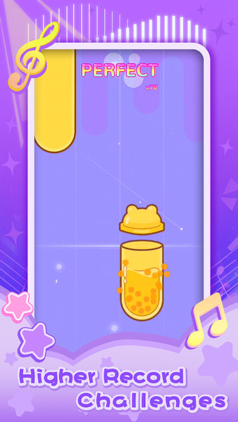 Dream Notes: Cute Music Game - Gameplay image of android game