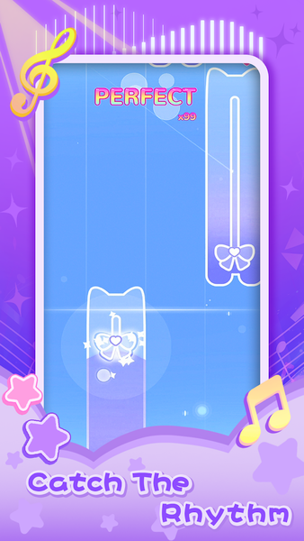 Dream Notes: Cute Music Game - Gameplay image of android game