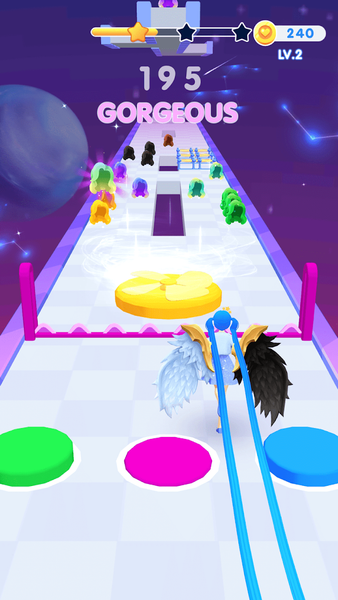 Dancing Hair: Dress Up - Gameplay image of android game