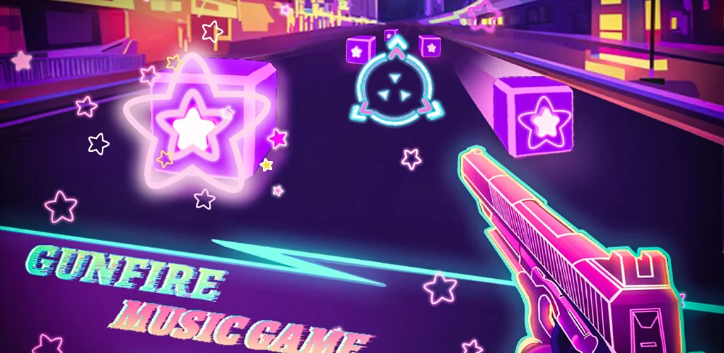 Cyber Shooter Edm Music Game - عکس بازی موبایلی اندروید