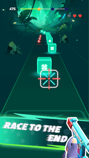 Cyber Shooter Edm Music Game - عکس بازی موبایلی اندروید