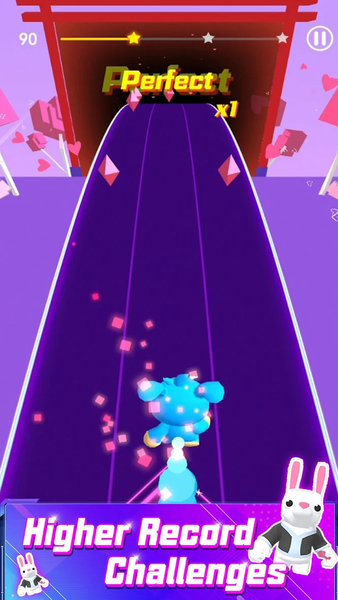 Cyber Rolling Music Ball Game - عکس بازی موبایلی اندروید