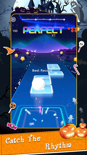 Music Hop: EDM Rush - Gameplay image of android game